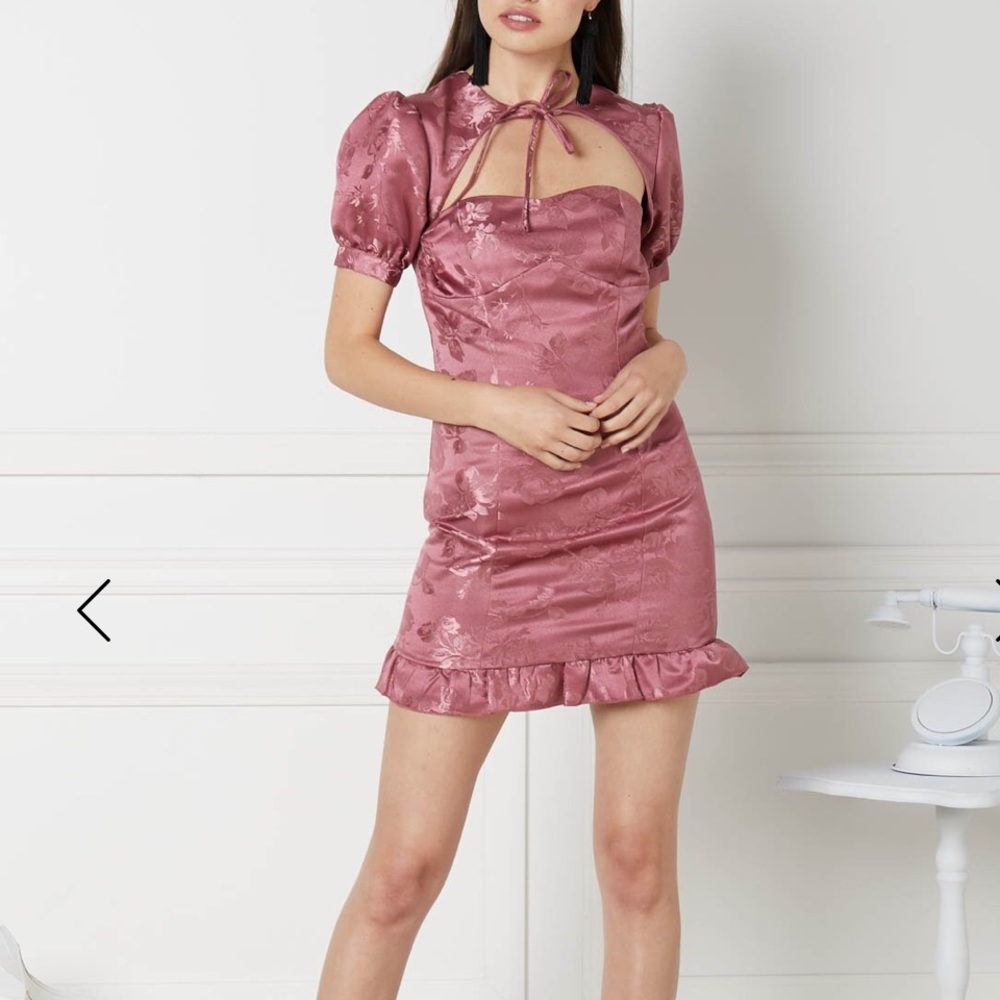 Eggie blush dress